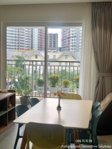 Thi công nội thất căn hộ 2 phòng ngủ chung cư Sunrise Riverside