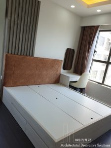 Thi công nội thất căn hộ 2 phòng ngủ chung cư The Sun Avenue