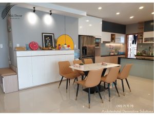 Thi công nội thất căn hộ 3 phòng ngủ chung cư Phú Hoàng Anh