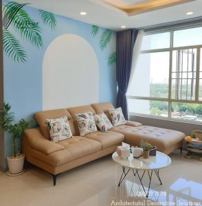 Thi công nội thất căn hộ 3 phòng ngủ chung cư Phú Hoàng Anh