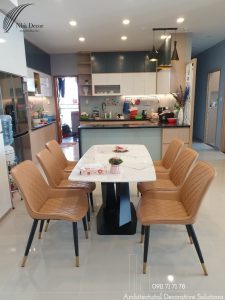 Thi công nội thất căn hộ 3 phòng ngủ chung cư Phú Hoàng Anh