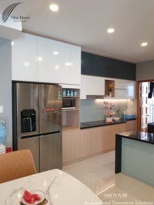 Thi công nội thất căn hộ 3 phòng ngủ chung cư Phú Hoàng Anh