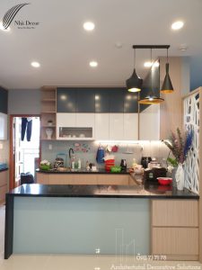 Thi công nội thất căn hộ 3 phòng ngủ chung cư Phú Hoàng Anh