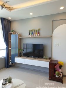 Thi công nội thất căn hộ 3 phòng ngủ chung cư Phú Hoàng Anh