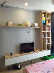 Thi công nội thất căn hộ 3 phòng ngủ chung cư Phú Hoàng Anh