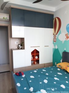 Thi công nội thất căn hộ 3 phòng ngủ chung cư Phú Hoàng Anh