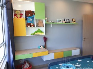 Thi công nội thất căn hộ 3 phòng ngủ chung cư Phú Hoàng Anh