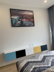 Thi công nội thất căn hộ New City 1 phòng ngủ