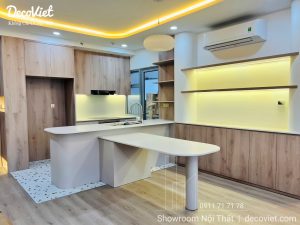 Thi công nội thất căn hộ Palm Heights 1PN Quận 2