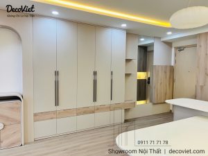 Thi công nội thất căn hộ Palm Heights 1PN Quận 2