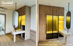 Thi công nội thất căn hộ Palm Heights 1PN Quận 2