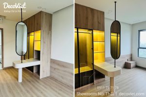 Thi công nội thất căn hộ Palm Heights 1PN Quận 2