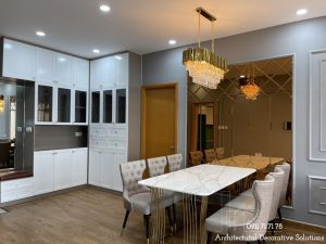 Thi Công Nội Thất Căn Hộ Sài Gòn Pearl 2 Phòng Ngủ