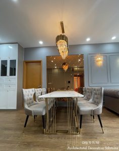 Thi Công Nội Thất Căn Hộ Sài Gòn Pearl 2 Phòng Ngủ