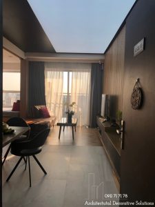 Thi công nội thất căn hộ Sunrise Riverside