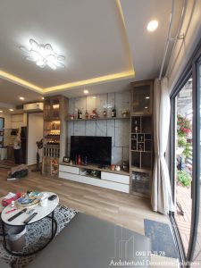 Thi công nội thất căn hộ The Sun Avenue 2 phòng ngủ