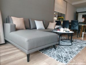 Thi công nội thất căn hộ The Sun Avenue 2 phòng ngủ