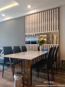 Thi công nội thất căn hộ The Sun Avenue 2 phòng ngủ