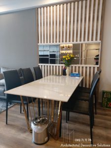 Thi công nội thất căn hộ The Sun Avenue 2 phòng ngủ