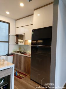 Thi công nội thất căn hộ The Sun Avenue 2 phòng ngủ
