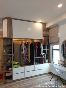 Thi công nội thất căn hộ The Sun Avenue 2 phòng ngủ