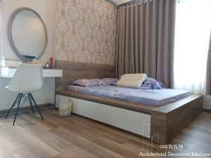 Thi công nội thất căn hộ The Sun Avenue 2 phòng ngủ