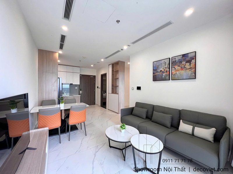 Thi Công Nội Thất Căn Hộ Vinhomes Grand Park 1PN