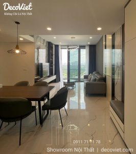 Thi Công Nội Thất Chung Cư 2 PN Đẹp Hiện Đại