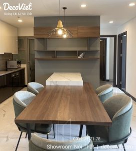 Thi Công Nội Thất Chung Cư 2 PN Đẹp Hiện Đại
