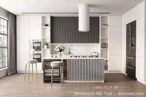 Thi Công Tủ Bếp Đẹp 1105T