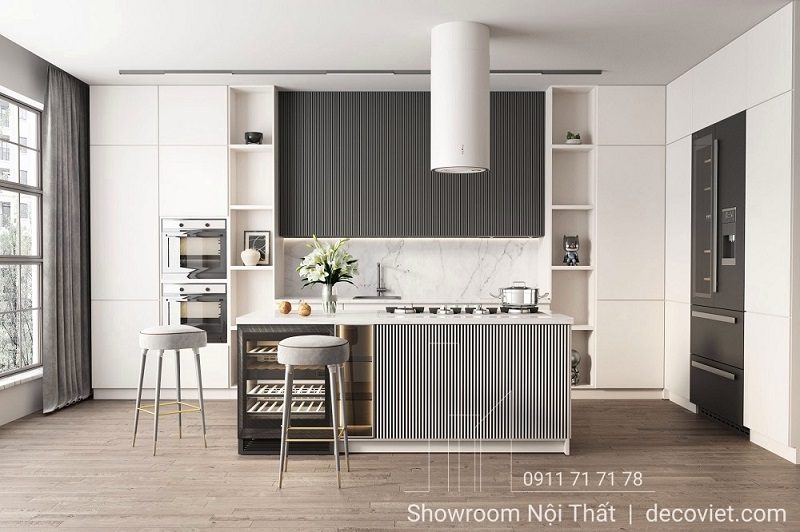 Thi Công Tủ Bếp Đẹp 1105T