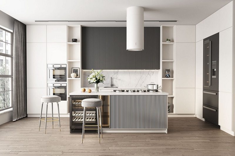 Thi Công Tủ Bếp Đẹp 1105T