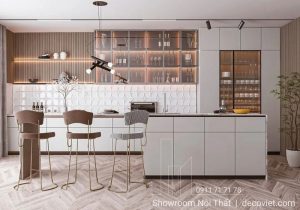 Thi Công Tủ Bếp Đẹp 1118T