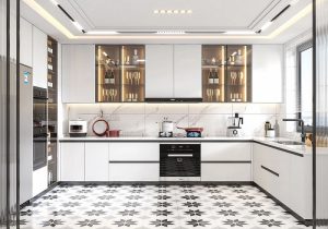 Thi Công Tủ Bếp Đẹp 1128T