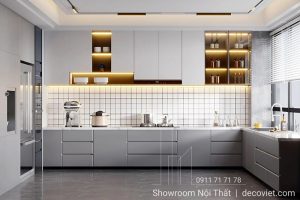 Thi Công Tủ Bếp Giá Rẻ 1124T
