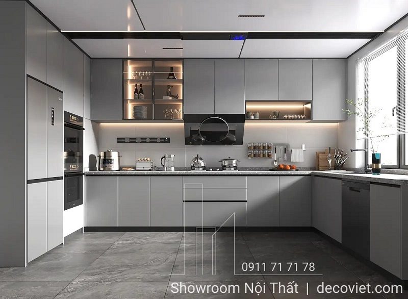Thi Công Tủ Bếp Giá Rẻ 1135T