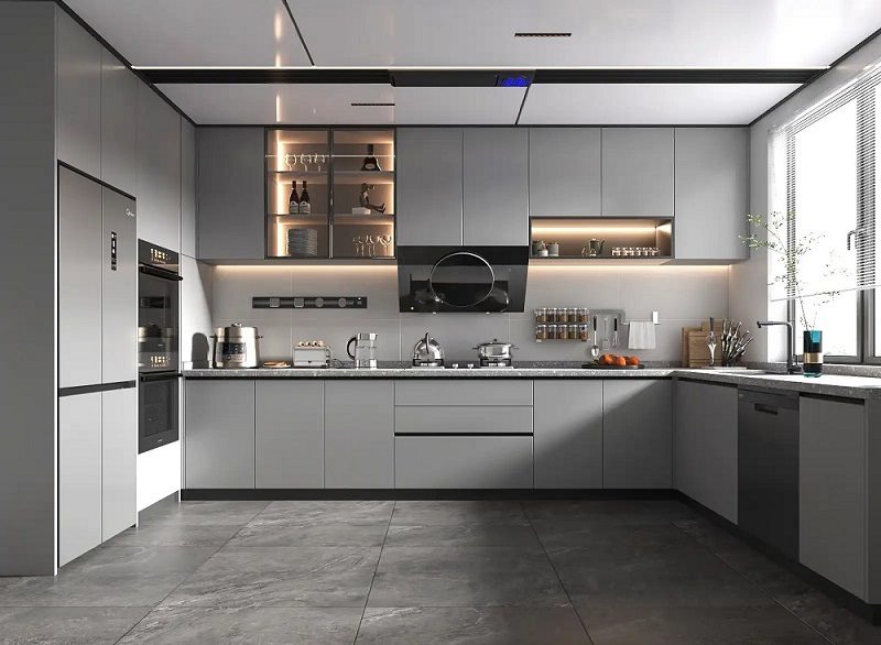 Thi Công Tủ Bếp Giá Rẻ 1135T