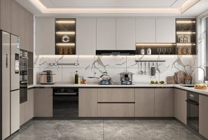 Thi Công Tủ Bếp Gỗ 1143T
