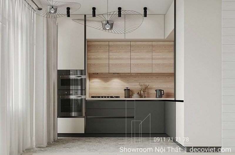 Thi Công Tủ Bếp Gỗ 1180T
