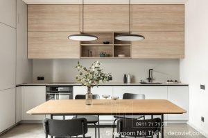 Thi Công Tủ Bếp Gỗ An Cường 1191T