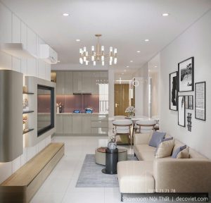 Thiết Kế Căn Hộ EastMark City 70m² Tại Quận 9
