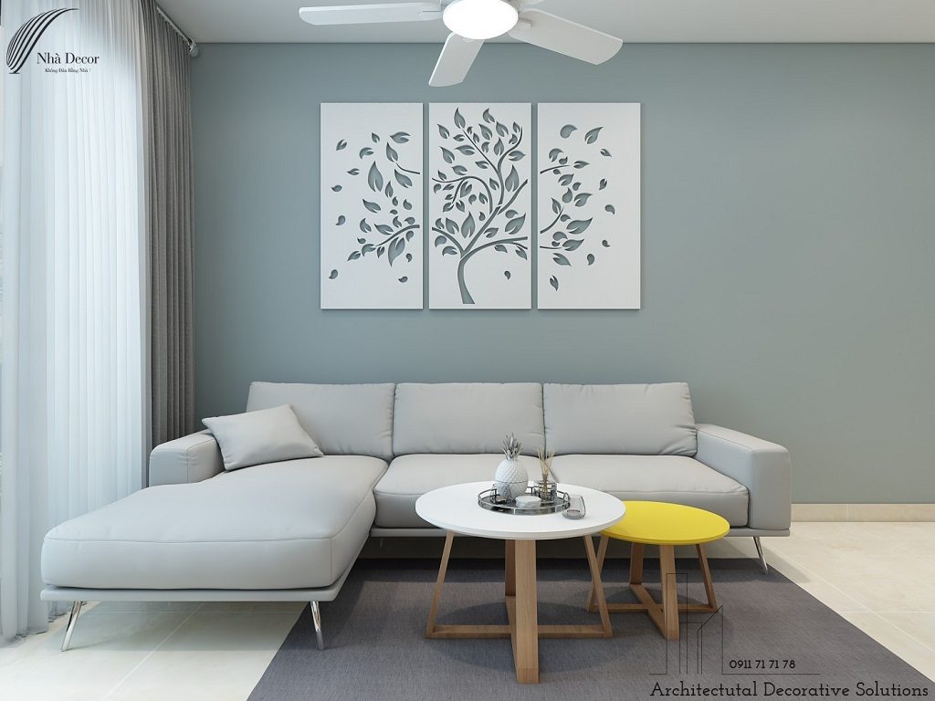 Thiết kế nội thất căn hộ 1 phòng ngủ Phú Đông Premier