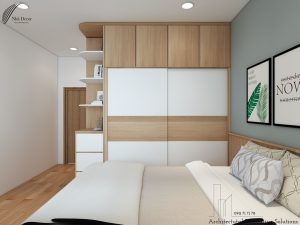 Thiết kế nội thất căn hộ 1 phòng ngủ Phú Đông Premier