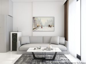 Thiết kế nội thất căn hộ 1PN Vinhome Grand Park