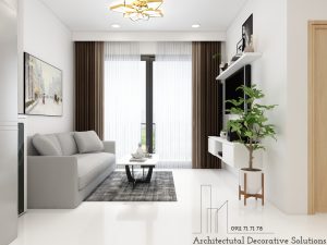 Thiết kế nội thất căn hộ 1PN Vinhome Grand Park