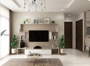Thiết Kế Nội Thất Căn Hộ 2 PN Chung Cư Premier Dĩ An Bình Dương