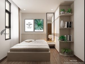 Thiết Kế Nội Thất Căn Hộ 2 PN Chung Cư Premier Dĩ An Bình Dương