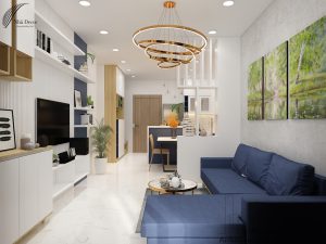 Thiết Kế Nội Thất Căn Hộ Chung Cư Compass One Bình Dương