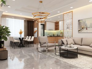 Thiết Kế Nội Thất Căn Hộ Chung Cư HUD Building 3 PN