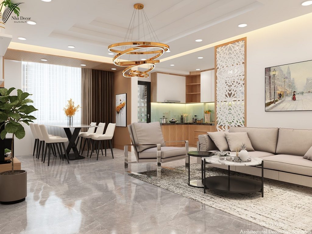 Thiết Kế Nội Thất Căn Hộ Chung Cư HUD Building 3 PN